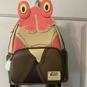 NWT Disney Loungefly Star Wars Jar Jar Binks Backpack, ‼️NEW!! Last chance! 🎒‼️